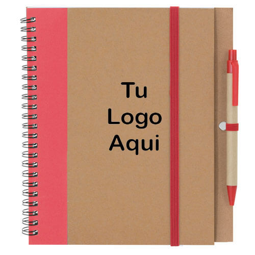 Cuaderno Bicolor con Bolígrafo a Juego y Cierre Elástico - Imagen 8