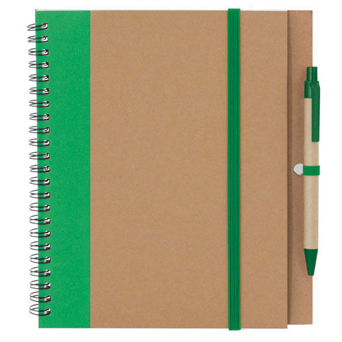 Cuaderno Bicolor con Bolígrafo a Juego y Cierre Elástico - Imagen 7