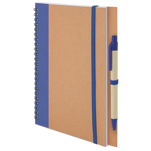 Cuaderno Bicolor con Bolígrafo a Juego y Cierre Elástico - Imagen 5