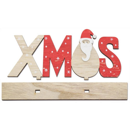 Decoración Navideña de Madera "NAVIDAD" - Imagen 4
