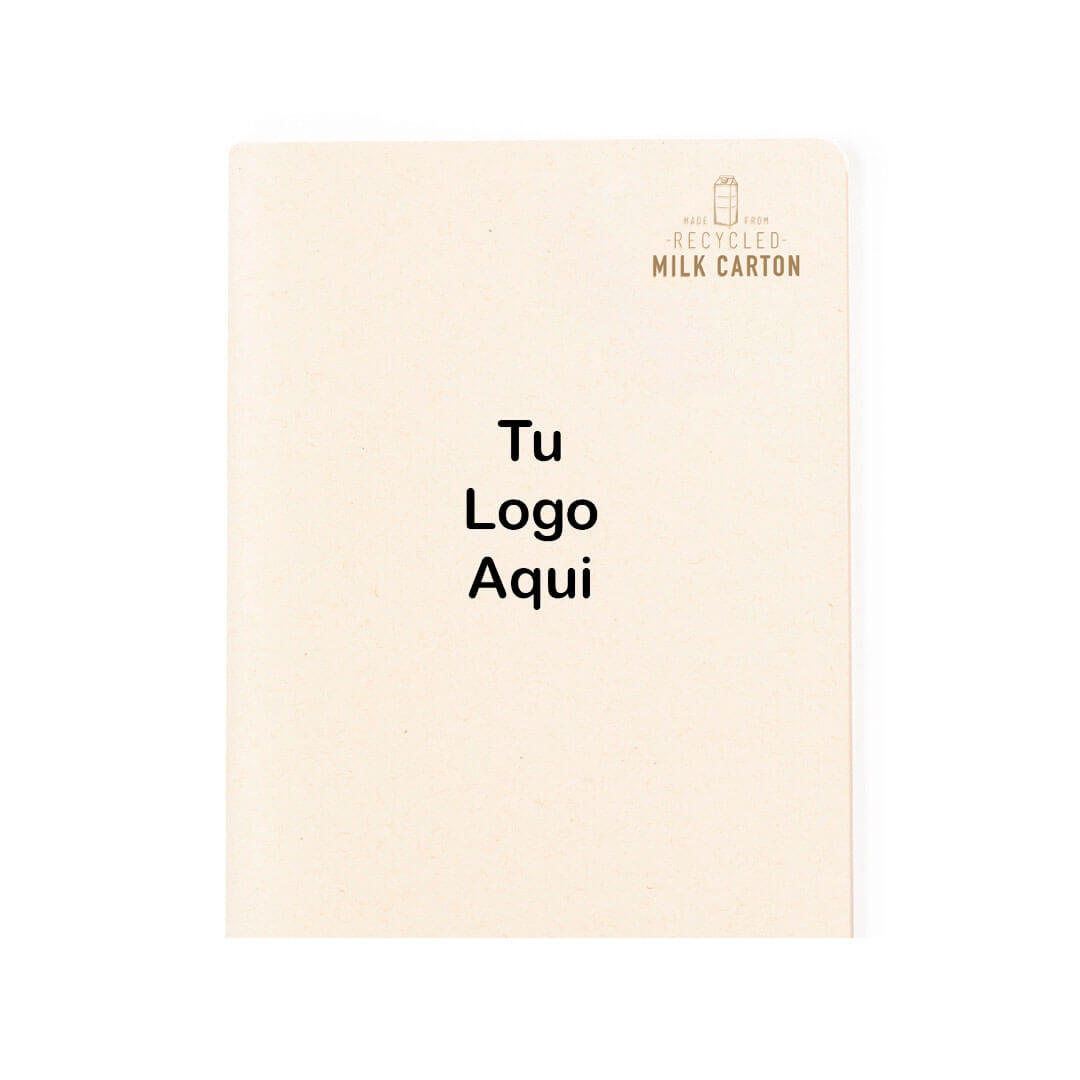Libreta de Cartón de Leche Reciclado con Tapas Blandas - Imagen 4