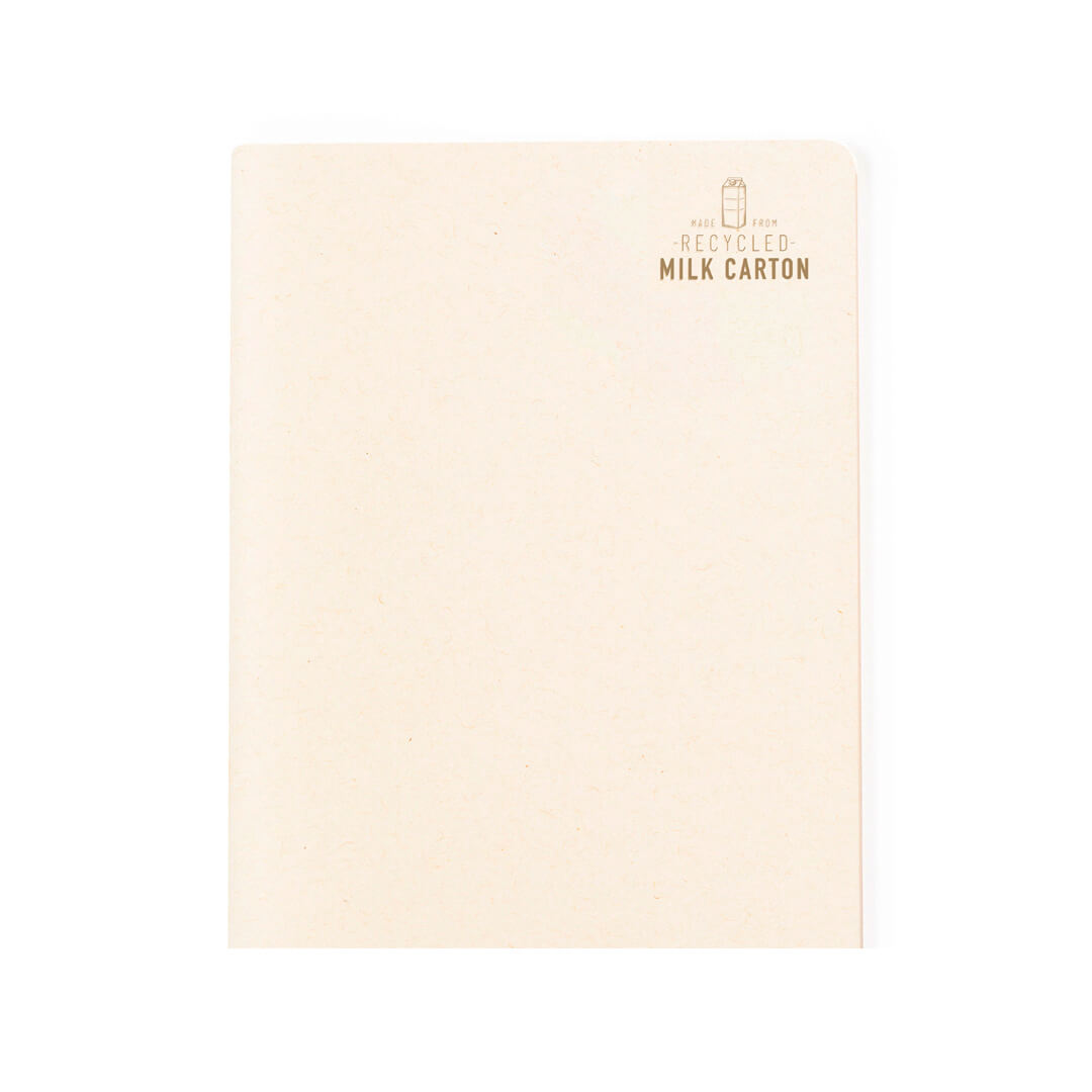 Libreta de Cartón de Leche Reciclado con Tapas Blandas - Imagen 3