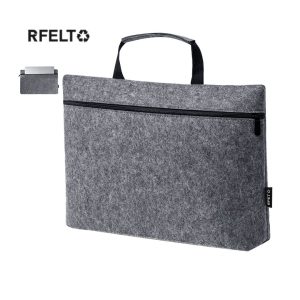 Portadocumentos en Fieltro RPET Efecto Melange