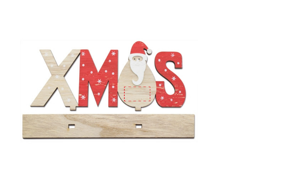 Decoración Navideña de Madera "NAVIDAD" - Imagen 2