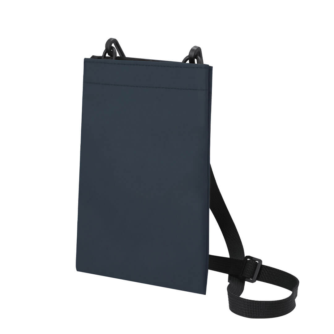 Portadocumentos Compacto de PU con Fuelle
