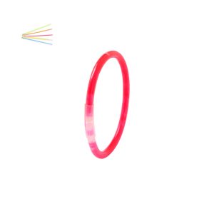 Pulseras Fluorescentes con Luz de Neón Activables