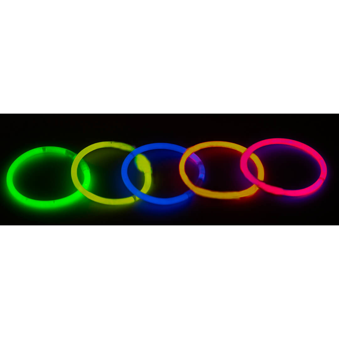 Pulseras Fluorescentes con Luz de Neón Activables - Imagen 12